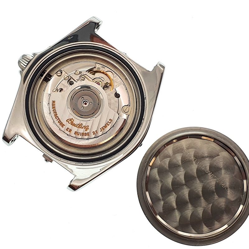 Image 7 of Breitling Antares; Men's watch on pilot strap