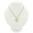 Image 3 of 9 carat abstract pendant with diamond; 0.01 ct.