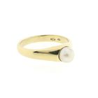 Image 3 of Vintage gold ring with pearl