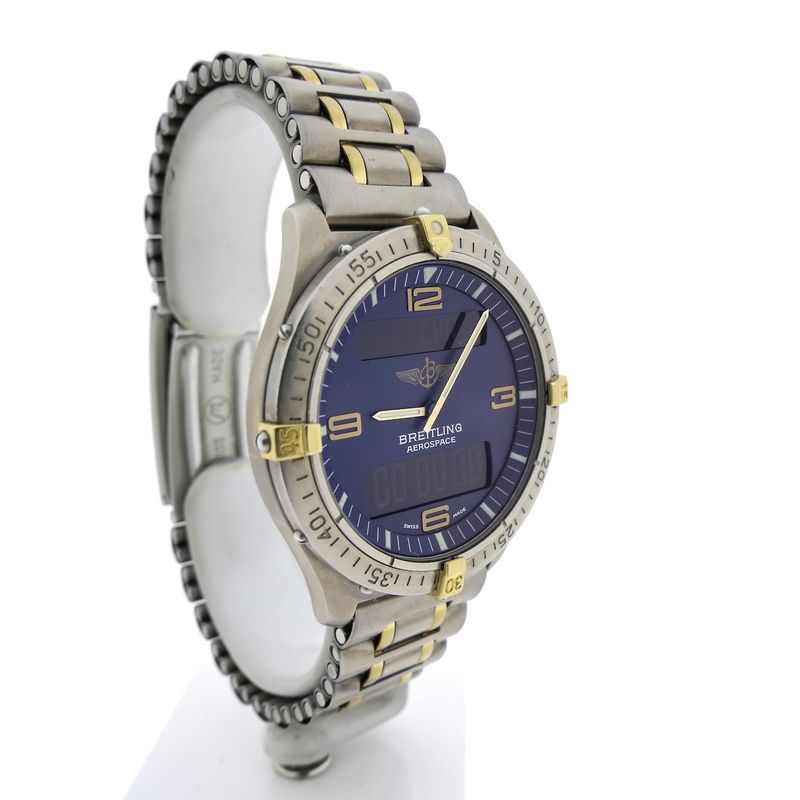 Image 3 of Breitling Aerospace Titanium E56062; Bi-color men's watch