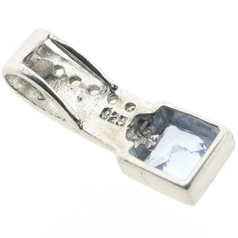 Image 3 of Silver pendant with zirconia