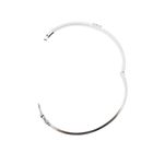 Image 7 of White gold bangle with 0.15 ct. diamond | Ø 60.7 mm