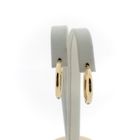 Image 6 of Gold subtle earrings | Ø 19.4 mm