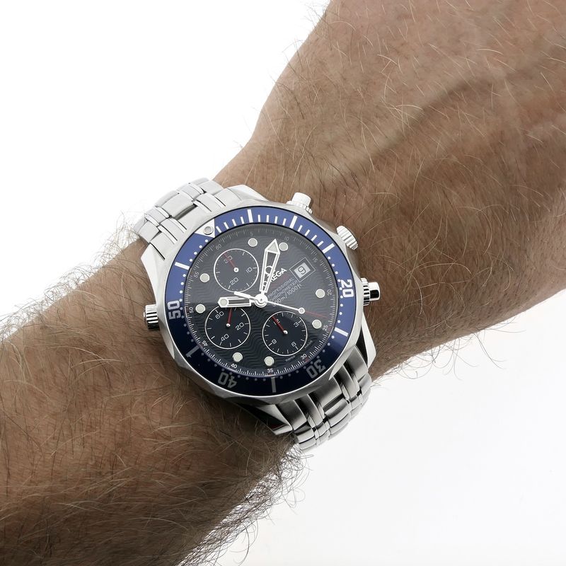 Image 21 of Omega Seamaster Diver 300m 2225.80.00; Chronograph men's watch