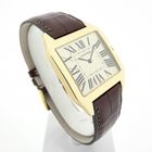 Image 4 of Cartier Santos Dumont; 18k gold watch
