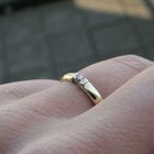 Image 7 of 8 carat solitaire ring with diamond | 0.02 ct.