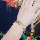 Image 7 of Vintage gold fantasy link bracelet