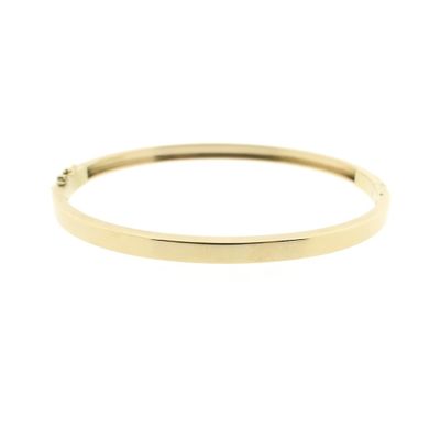 Gold smooth slave bracelet | Ø 61.3 mm Image 1 of Gold smooth slave bracelet | Ø 61.3 mm
