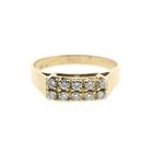 Image 3 of Two-tone gold ring with diamond | 0.35 ct.