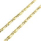 Afbeelding 6 van Gouden valkenoog schakelketting