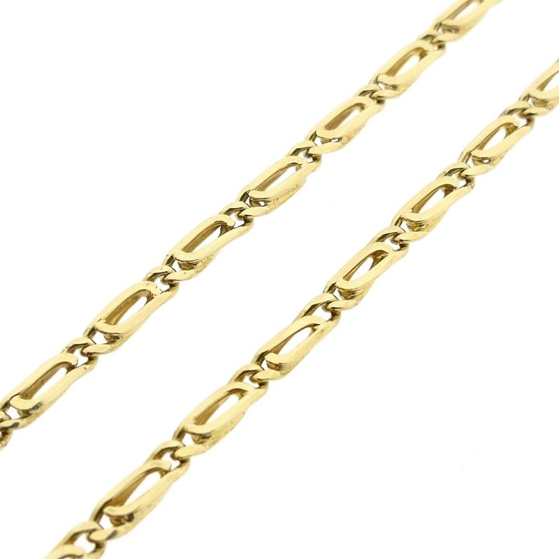 Afbeelding 6 van Gouden valkenoog schakelketting
