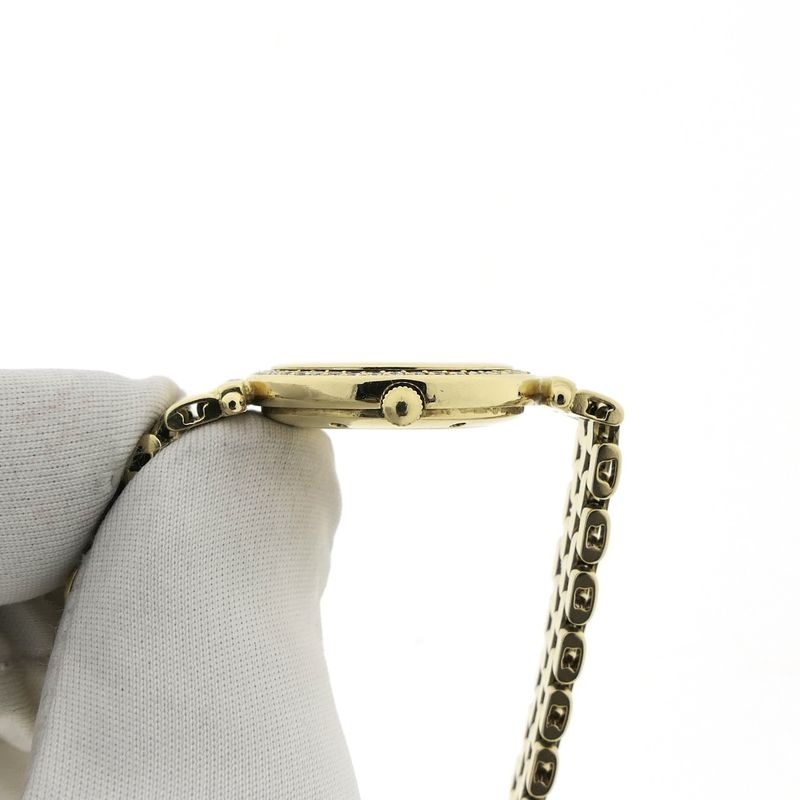 Image 6 of Chopard Geneva Classic 884.1; Vintage 18k gold women's watch with diamonds