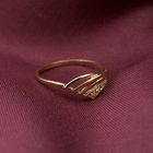Image 2 of Rose gold ring with zirconia