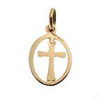 Image 2 of 18-karat gold cross pendant | G. Sakkab