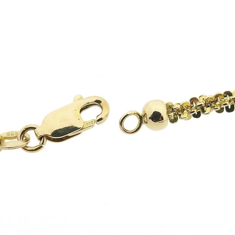 Image 6 of Golden fantasy link chain | 47 cm