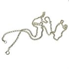 Image 3 of Silver jasseron necklace | 70 cm