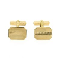 Gold cufflinks