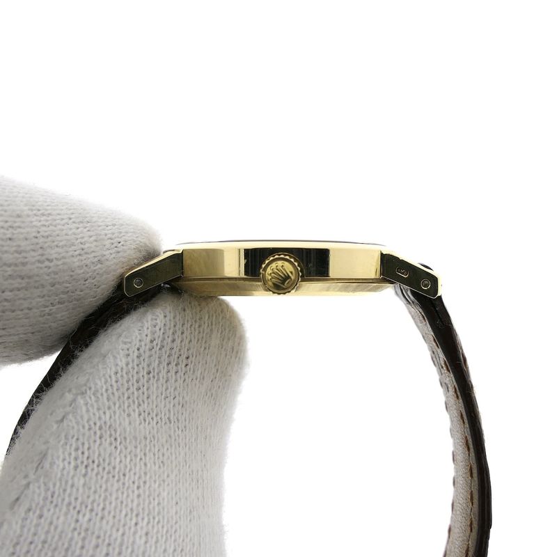 Image 9 of Rolex Cellini 4109; Vintage 18k gold ladies' watch