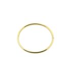 Image 3 of Gold smooth slave bracelet | Ø 60 mm
