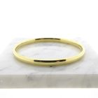 Image 8 of Gold smooth slave bracelet | Ø 65 mm