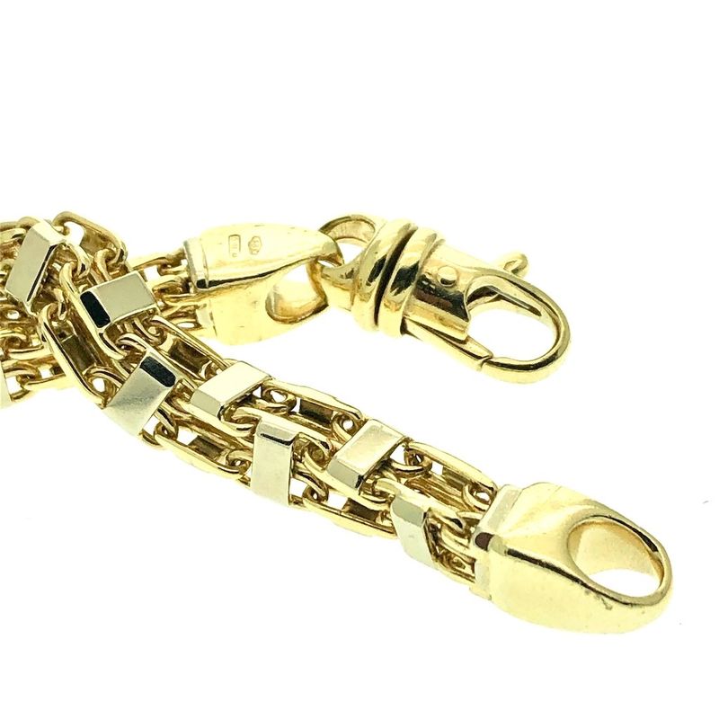 Image 6 of Gold magnum link bracelet | 22.5 cm