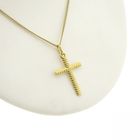 Image 8 of 18 carat gold pendant of a cross