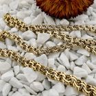 Afbeelding 2 van 8 karaat Platte Prince of Wales schakelketting | 43 cm