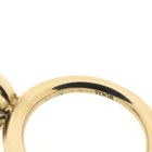 Image 6 of Gouden Bron Jewelry 'Sprite' ring with sapphire and diamond; 0.04 ct.