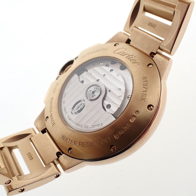 Image 9 of Cartier Ballon Bleu XL; 18k. rose gold watch