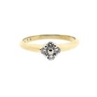 Image 5 of Gold ring with diamond | 0.18 ct.
