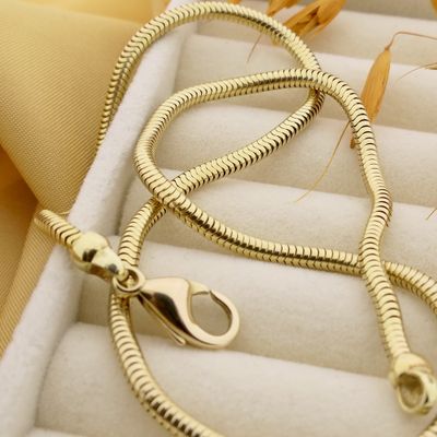 Image 2 of Gold snake link chain