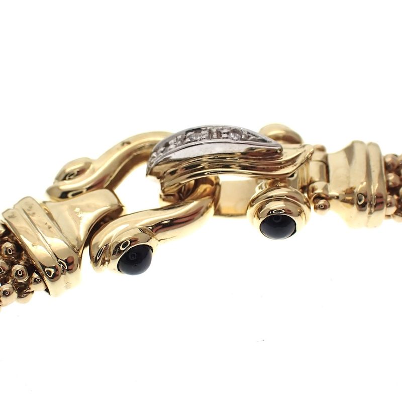 Image 4 of Exclusive gold women's necklace | 45 cm