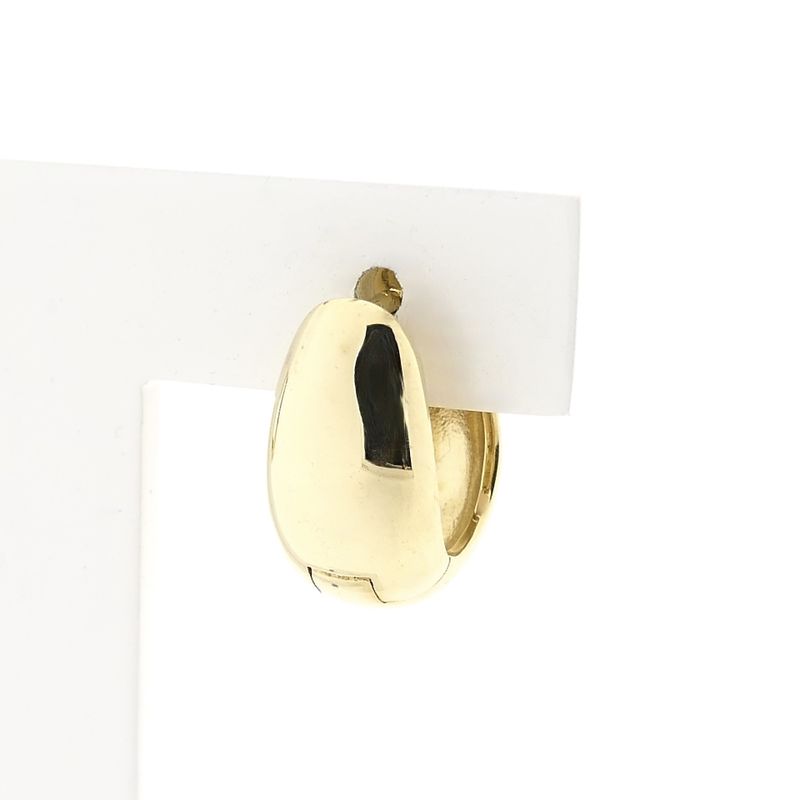 Image 5 of 14 Karat Gold Teardrop Earrings