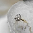 Image 2 of Gold cocktail ring with diamond | 0.60 ct.