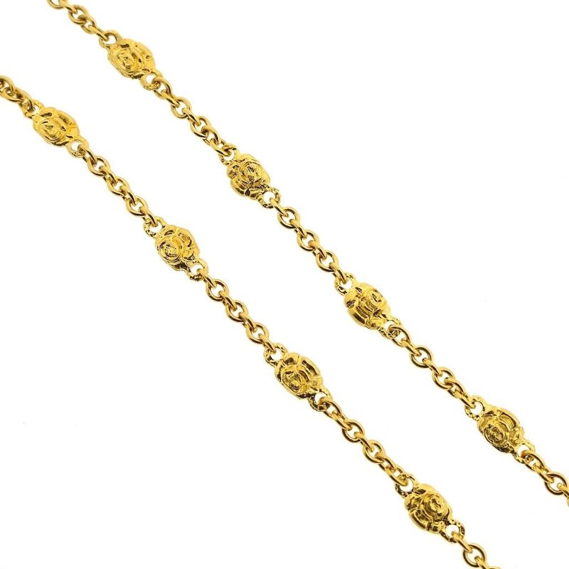 Image 10 of 18 ct. Gold chain/bracelet; Salvador Dalí, Carmen la Crotalos