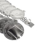 Image 6 of Silver bracelet with Queen Wilhelmina coins | 24 cm