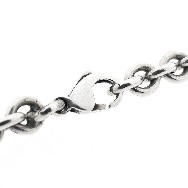 Image 4 of Solid Silver Cable Chain Necklace
