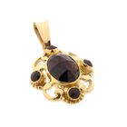 Image 5 of Gold pendant with garnet