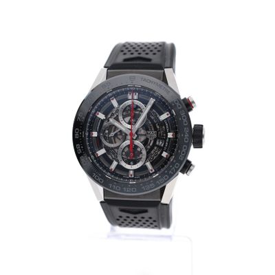 TAG Heuer Carrera Automatic 45mm CAR2A1Z.FT6044; Men's Chronograph Watch Image 1 of TAG Heuer Carrera Automatic 45mm CAR2A1Z.FT6044; Men's Chronograph Watch