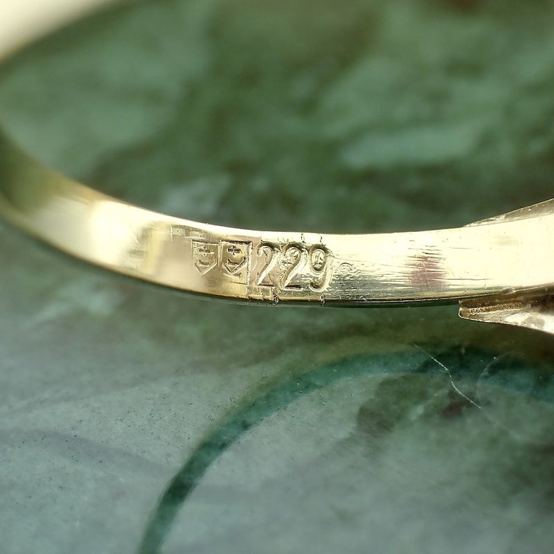 Image 6 of 8K Rose Quartz Ring | Vintage