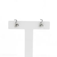 Silver saxophone studs