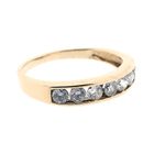 Image 4 of Gold ring with zirconia