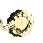 Image 5 of Antique gold clip-on earrings with garnet