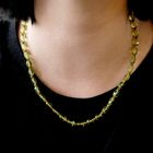 Image 10 of 9 carat peridot bead necklace