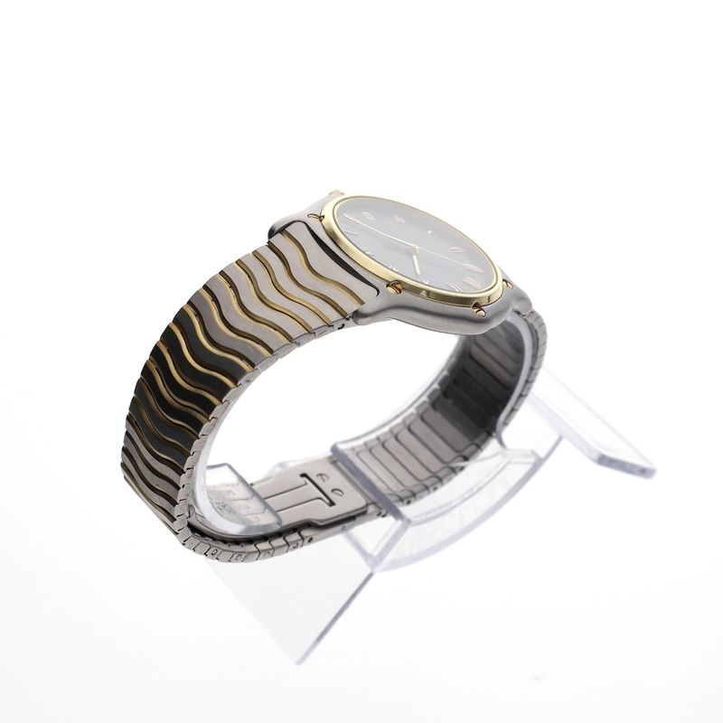 Image 16 of Ebel Classic Wave 1187141; 18k gold/steel watch
