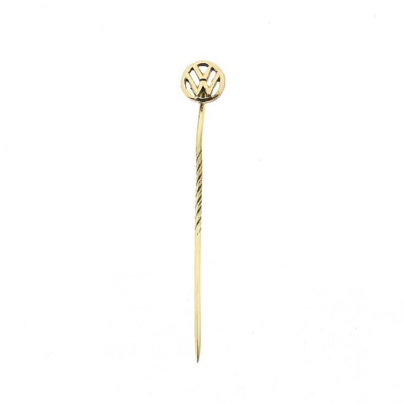 Image 1 of Gold lapel pin, tie pin | Volkswagen