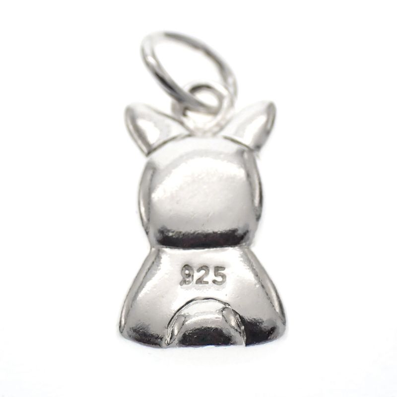 Image 3 of Silver pendant; Rabbit
