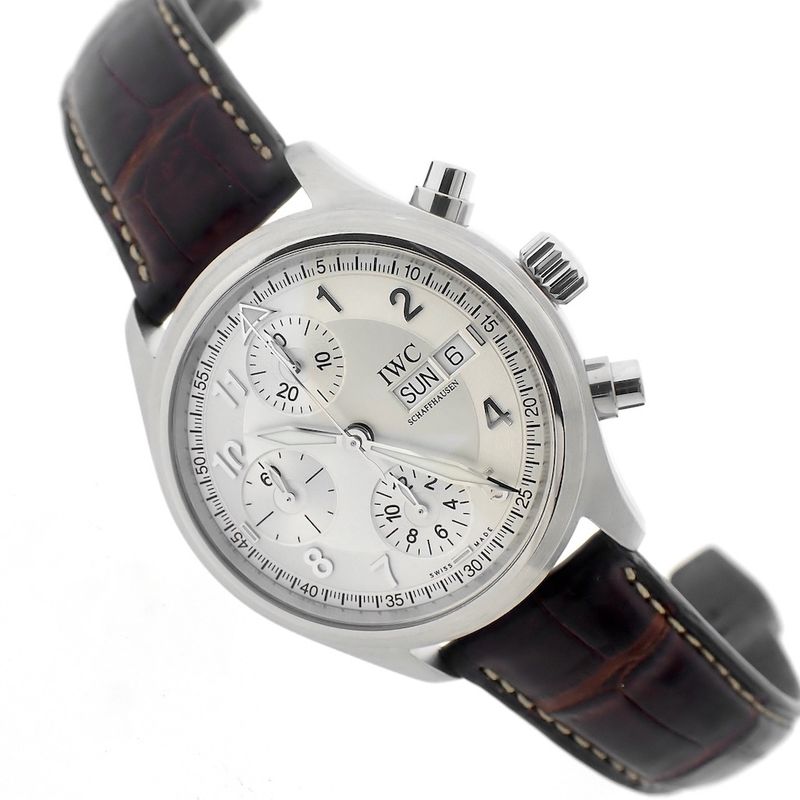 Image 9 of IWC Pilot Chronograph; Automatic men's watch