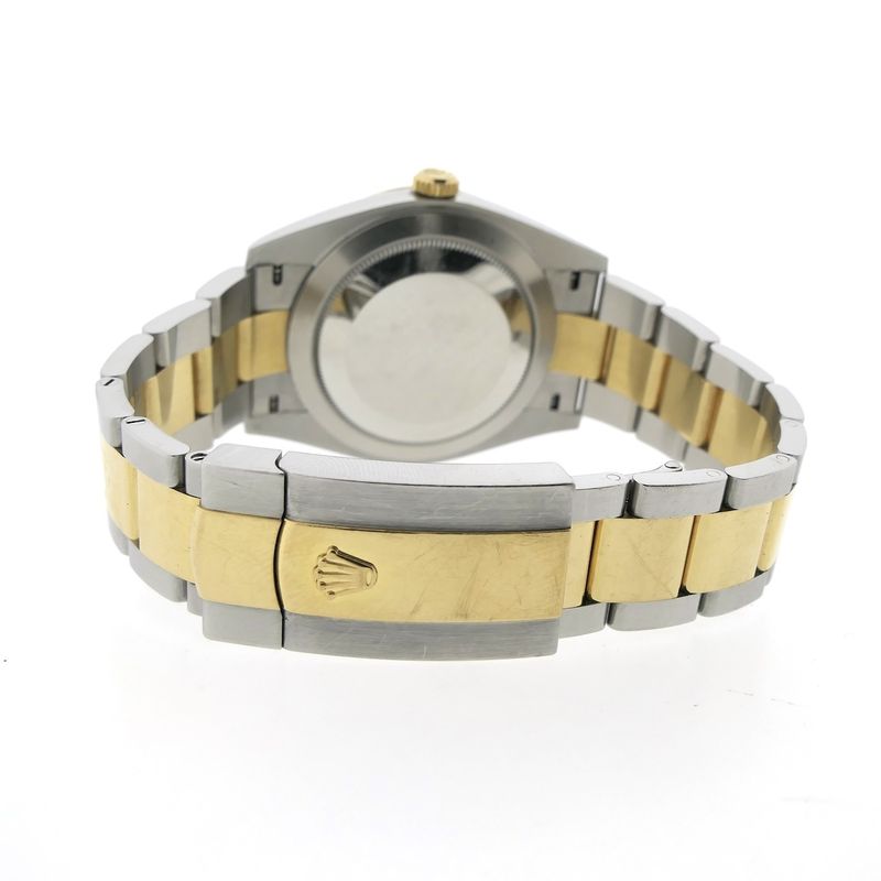 Image 18 of Rolex Datejust 41mm 126333; 18k gold/steel men's watch with diamonds