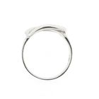 Image 5 of Silver ring with artistic design